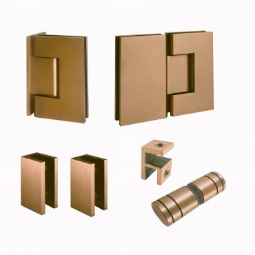 Brushed Copper Hardware 