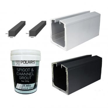 Aluminium Channels & Accessories..