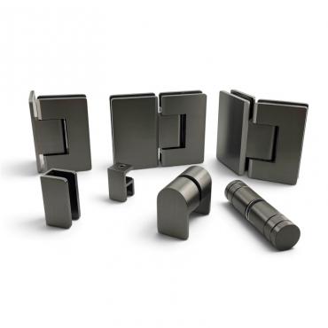Brushed Gunmetal Hardware