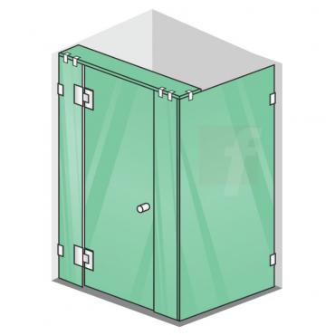 4 PANEL (CORNER SHOWERS) HARDWARE AVALIABLE IN 10 COLORS