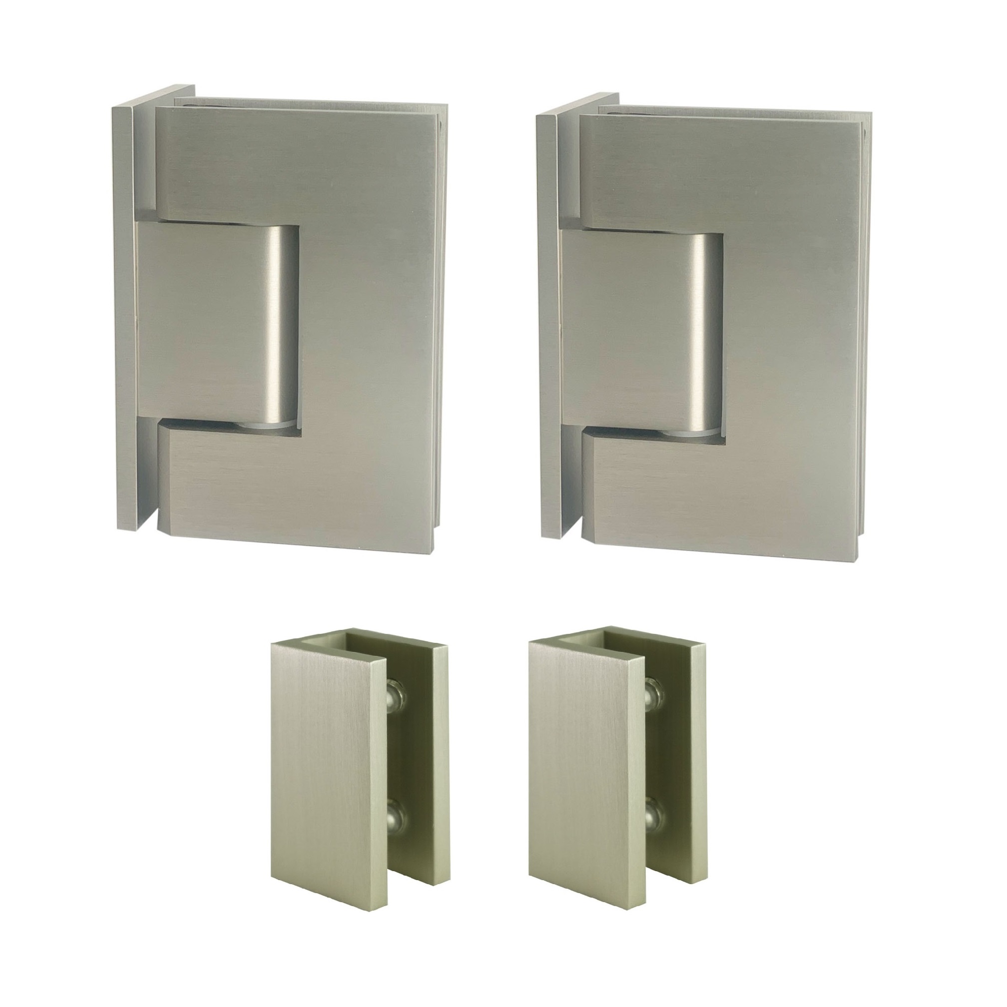 2/3PW Hardware - Brushed Nickel (Brackets)