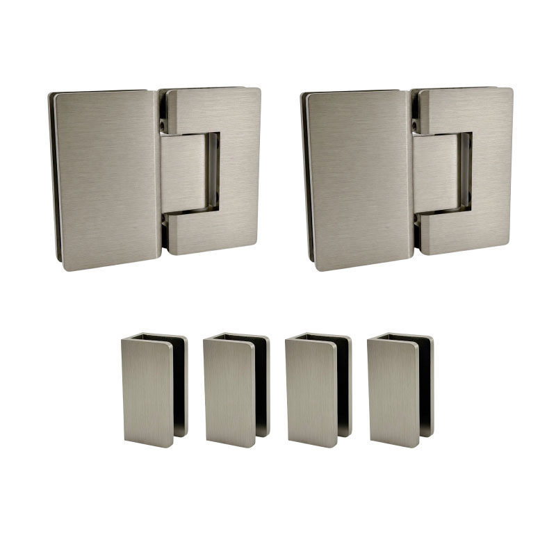 3/4P Hardware - Brushed Nickel (Brackets)