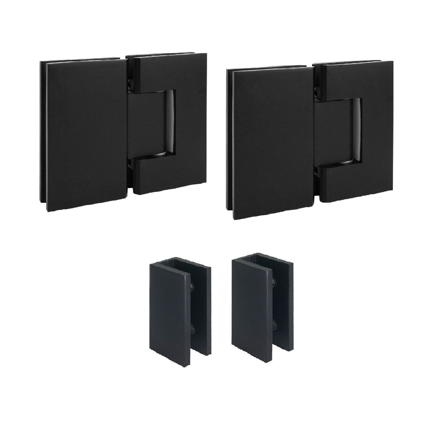 2PA Hardware - Matte Black (Brackets)