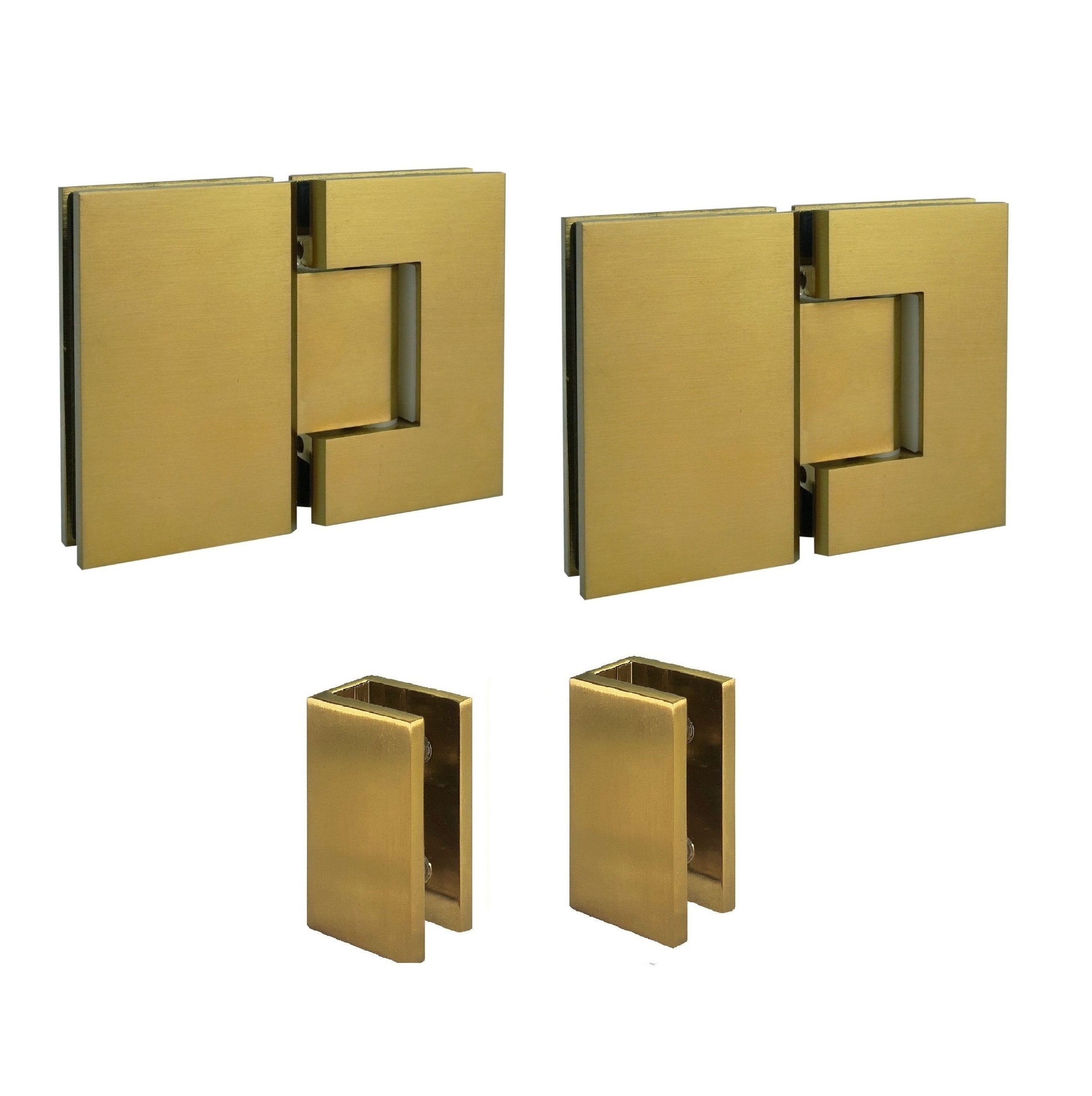 2PA Hardware - Brushed Brass (Brackets)