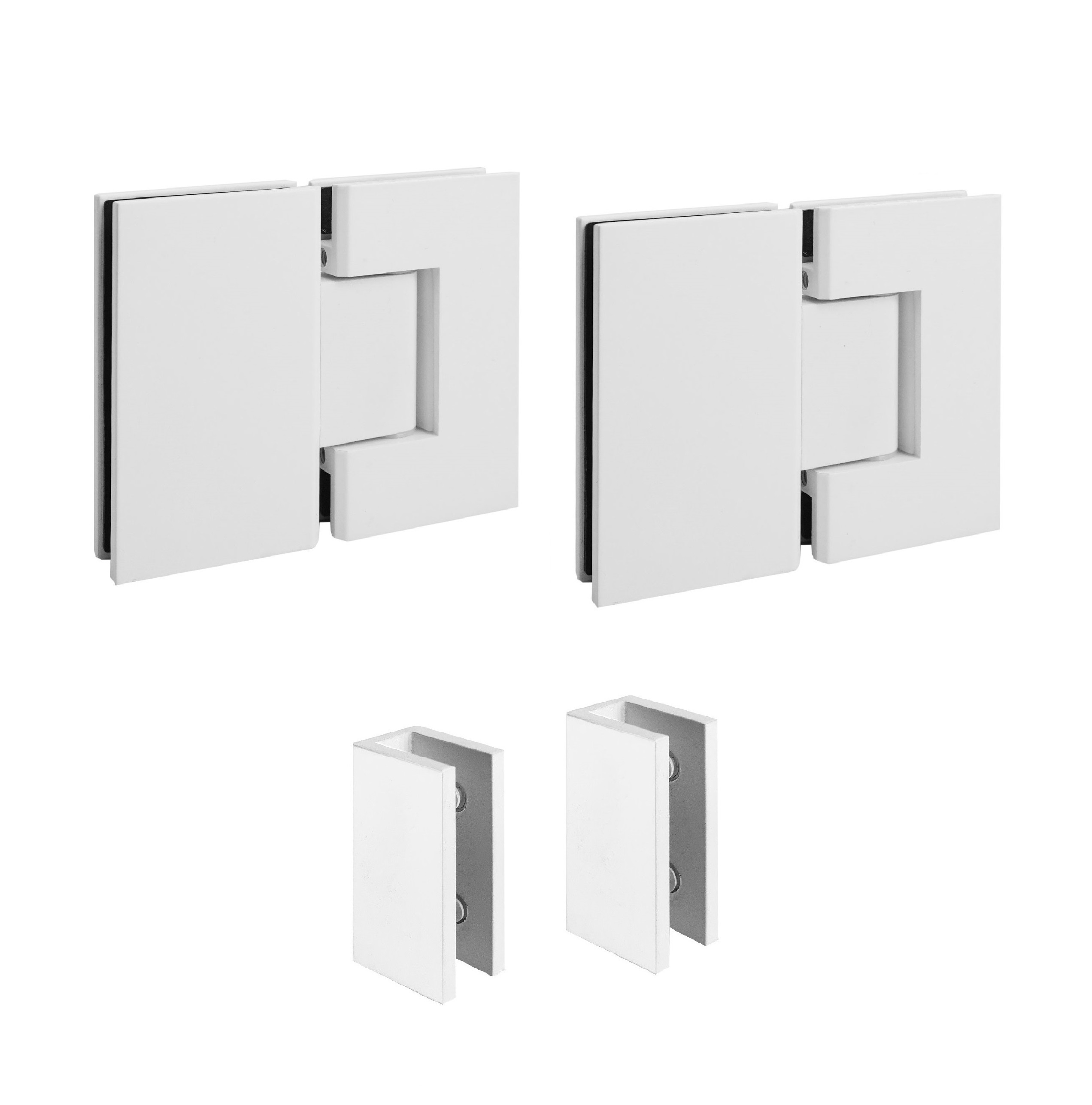 2PA Hardware - Matte White (Brackets)