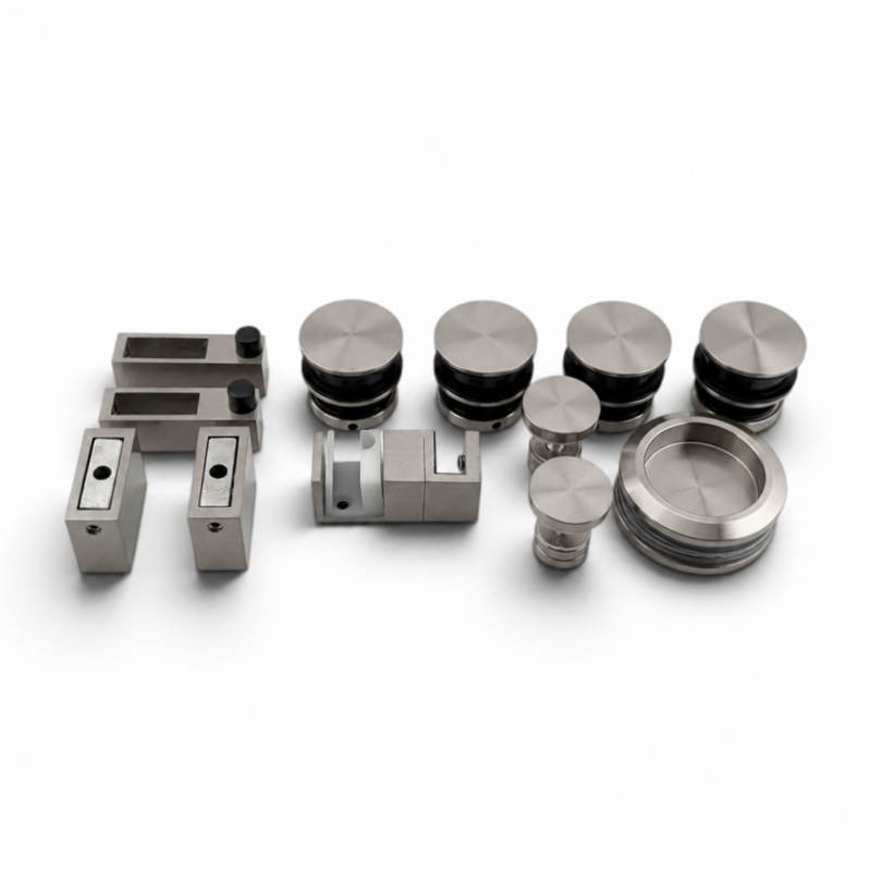 Style Sliding 2P Inline - Brushed Nickel