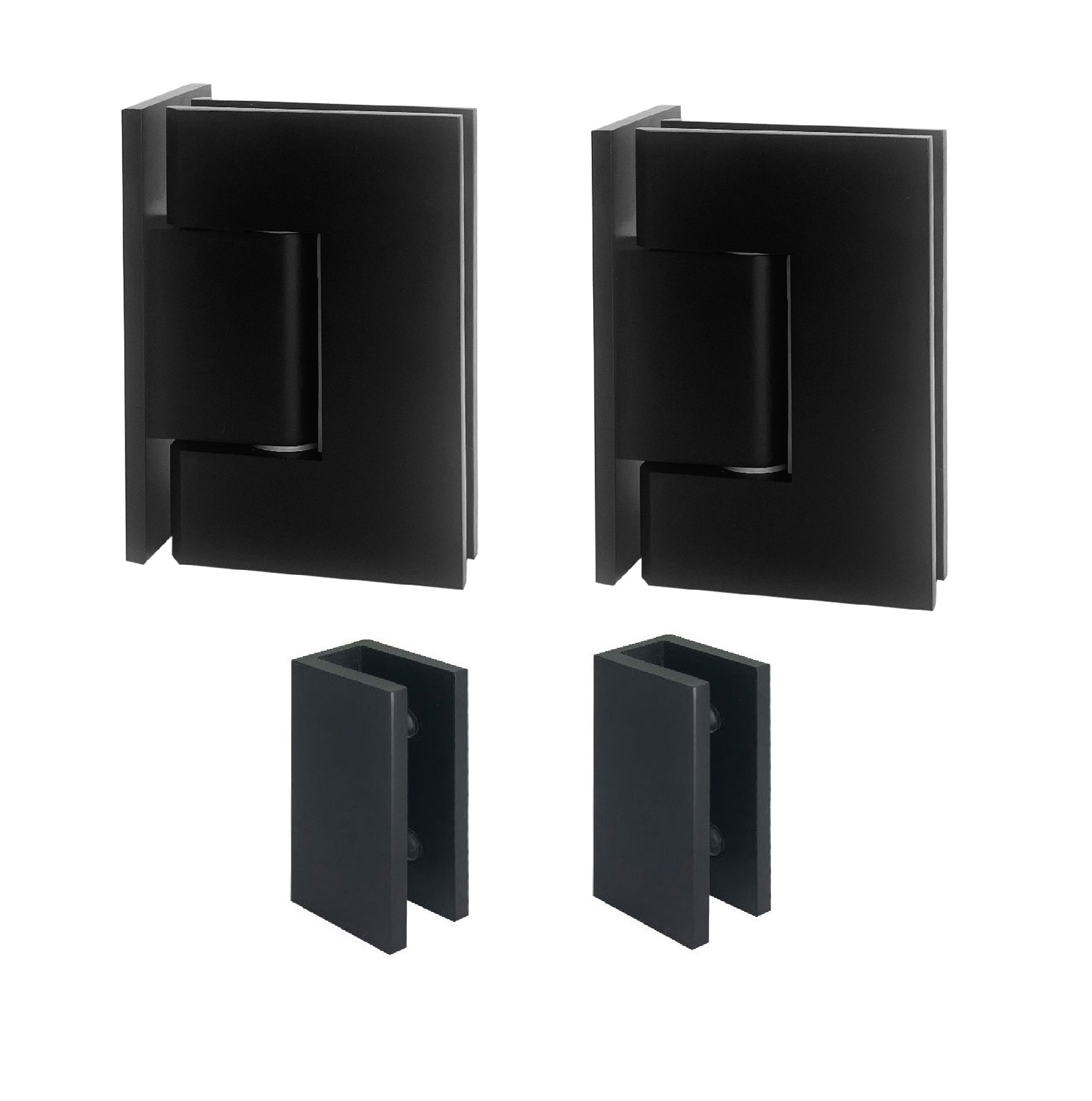 2/3PW Hardware - Matte Black (Brackets)