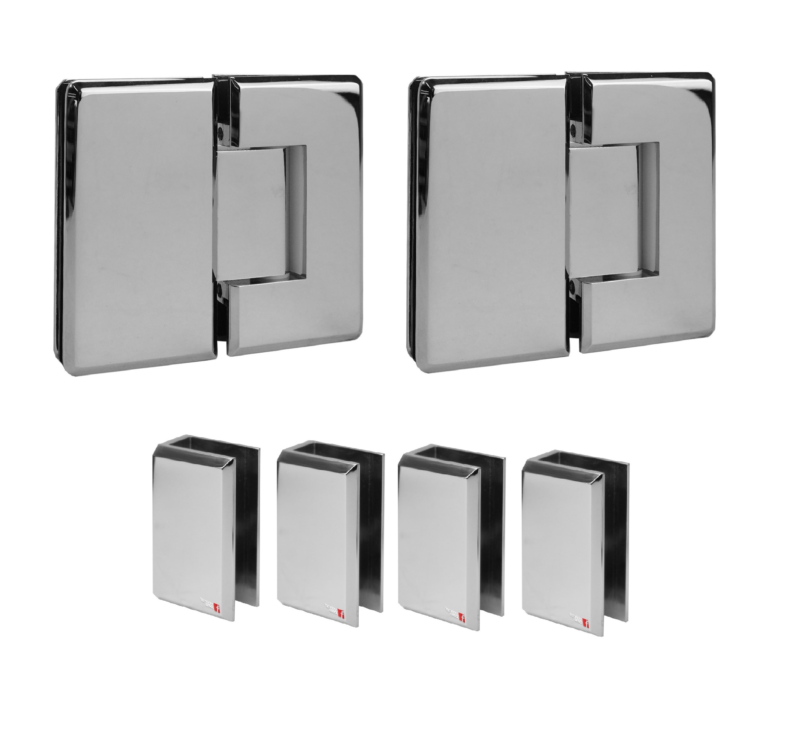 3/4P Hardware - Chrome (Bevel Series)