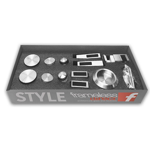 Style Sliding 3P Polished Chrome