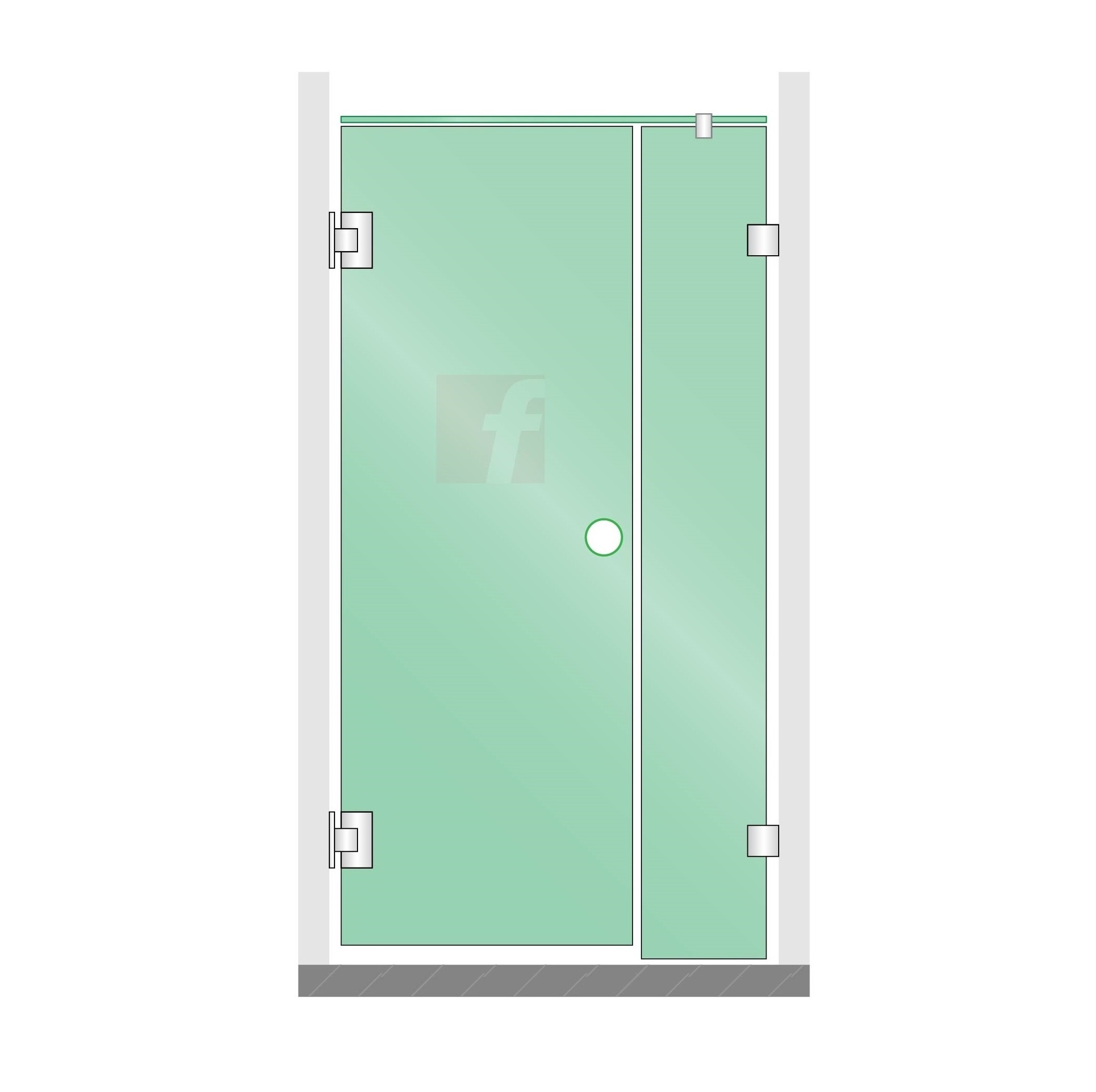 2 Panel B (Inline) BRUSHED COPPER FINISH
