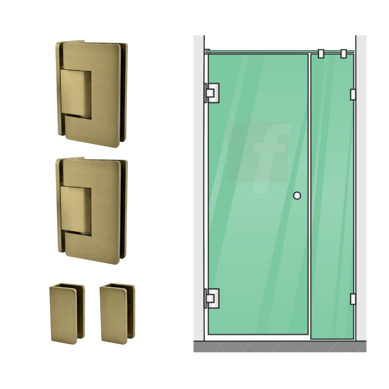 2 Panel B (Inline) BRUSHED GOLD FINISH