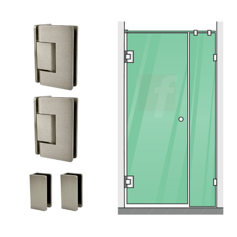 2 Panel B (Inline) BRUSHED NICKEL FINISH