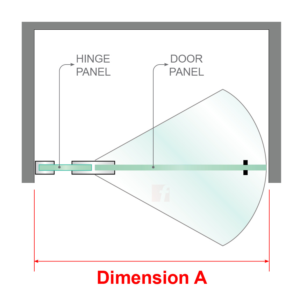 2 Panel (A)  D-Handle (In-Line Showers)