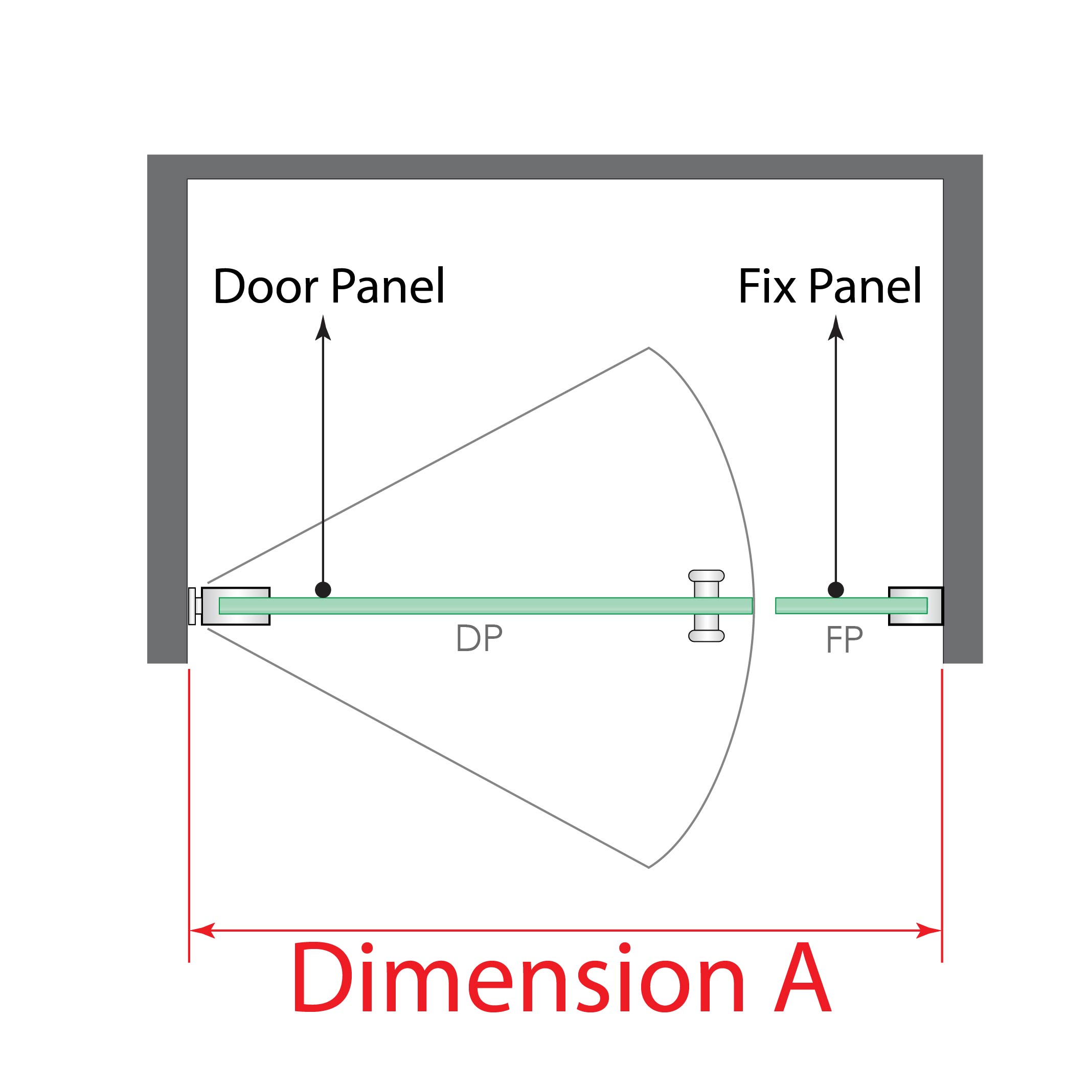 2 Panel B (In-Line) BRUSHED BRASS FINISH