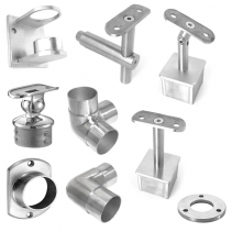 select required stainless handrail and accessories