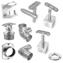 select required stainless handrail and accessories