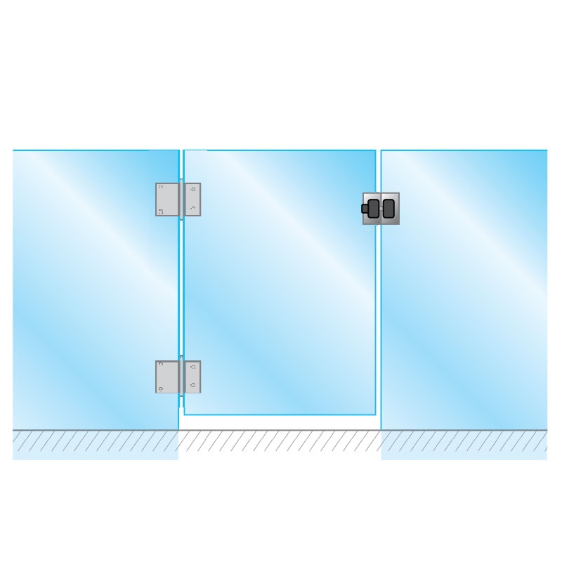 In-Ground - Metro Hinge System