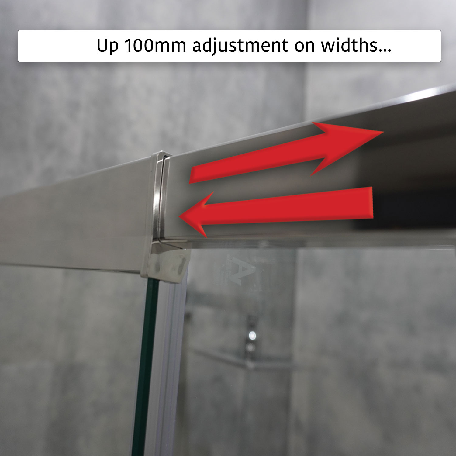 Double Door Corner Series (Polished Anodised)