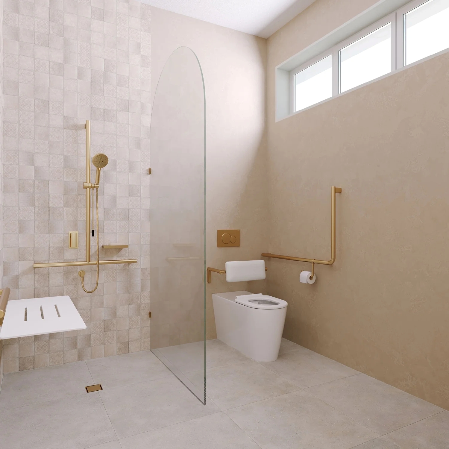 Curved Top Shower Screen Panels Curved Top Shower Screen Panels