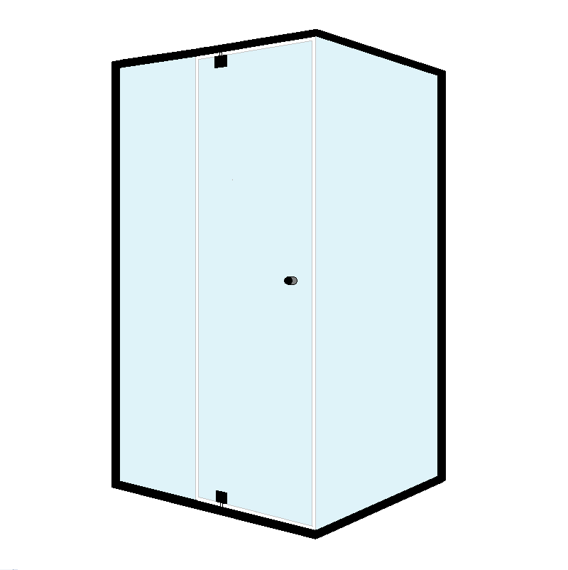 3 PANEL A (RIGHT) CORNER SHOWER AVALIABLE IN 6 COLORS