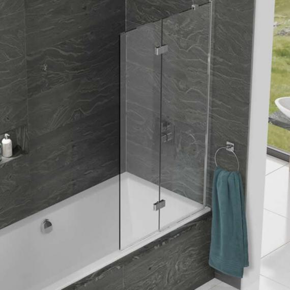 2 Panel 6mm Series Overbath Screens (CARLA)