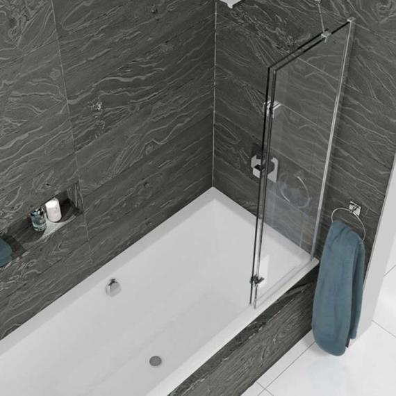 2 Panel 6mm Series Overbath Screens (CARLA)