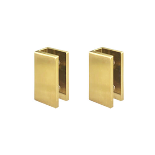 10mm Toughened Glass (Brushed Gold Hardware)