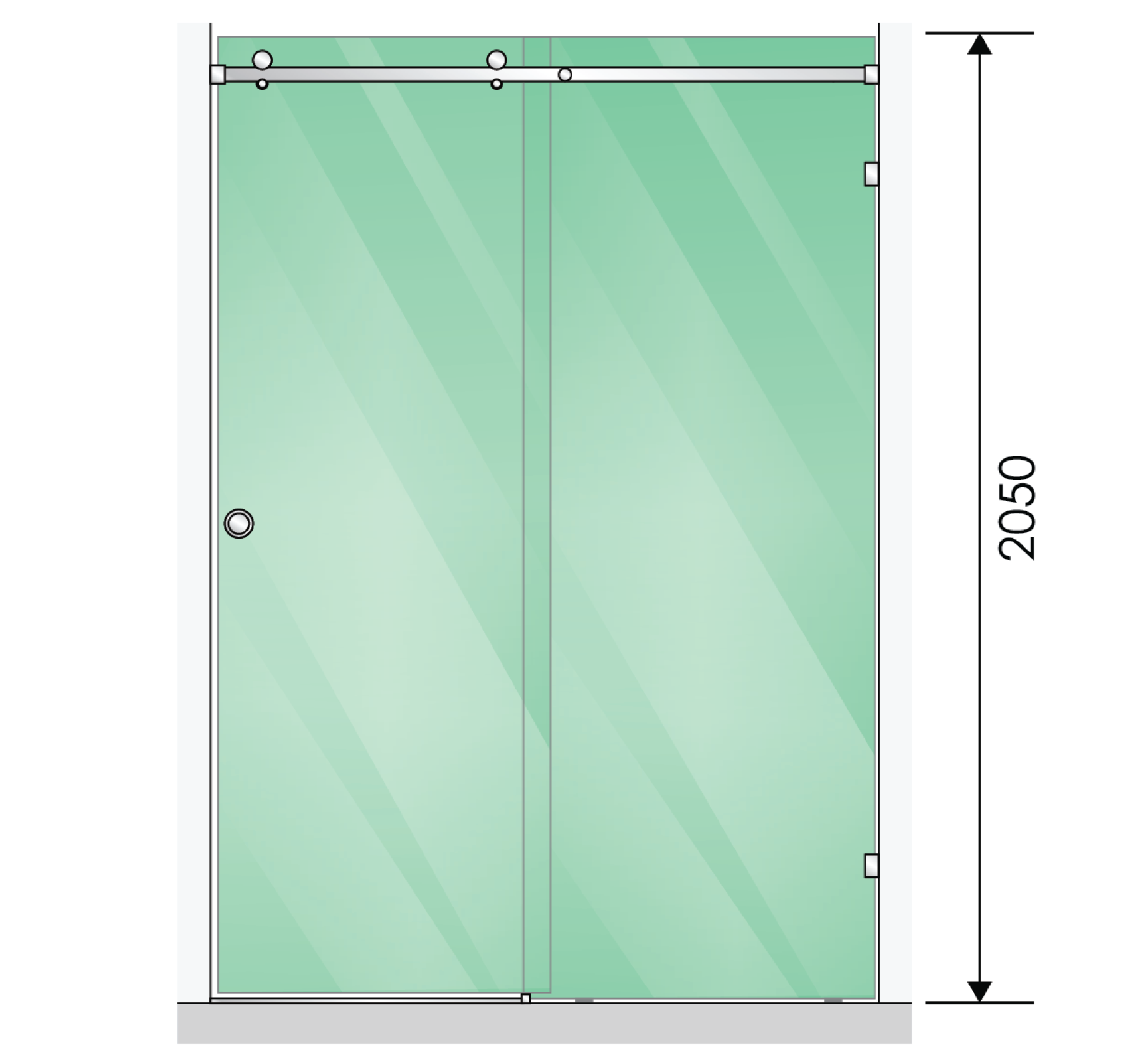 Style Sliding 2 Panel Inline