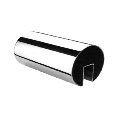 Tube 50mm Slotted Stainless Steel 2900mm - Polished