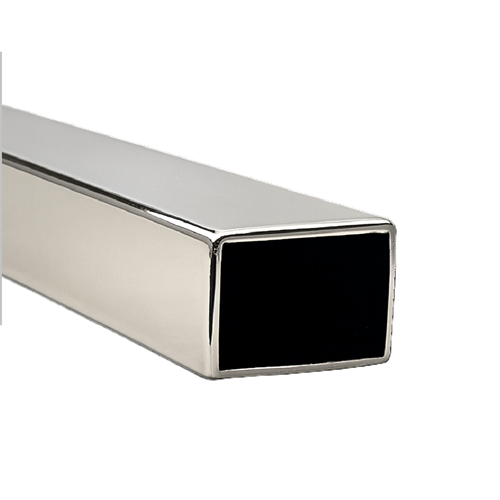 Non-Slotted Tube Square 21 x 30mm Stainless Steel 5800mm - Polished Non-Slotted Tube Square 21 x 30mm Stainless Steel 5800mm - Polished