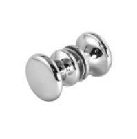 Knob Button Pull  (Chrome Plated)