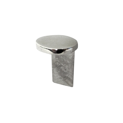End Cap 25mm Stainless Steel - Polished