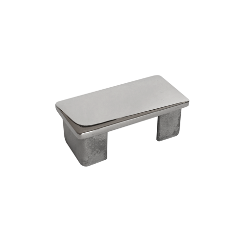 End Cap 25 x 50mm Stainless Steel - Polished