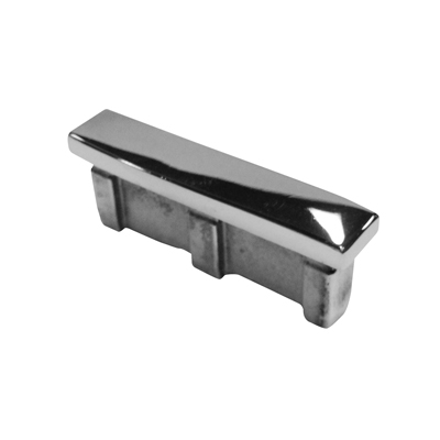 End Cap 10 x 50mm Stainless Steel - Polished