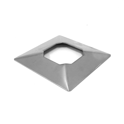 Duplex 2205 Stainless Steel 50mm Base Plate Cover - Polished