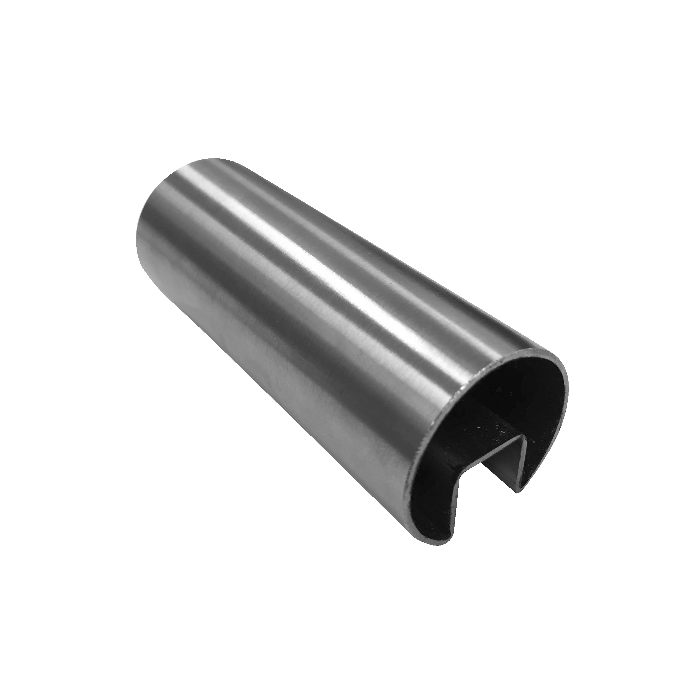 Tube Slotted 38mm Stainless Steel 5800mm - Satin