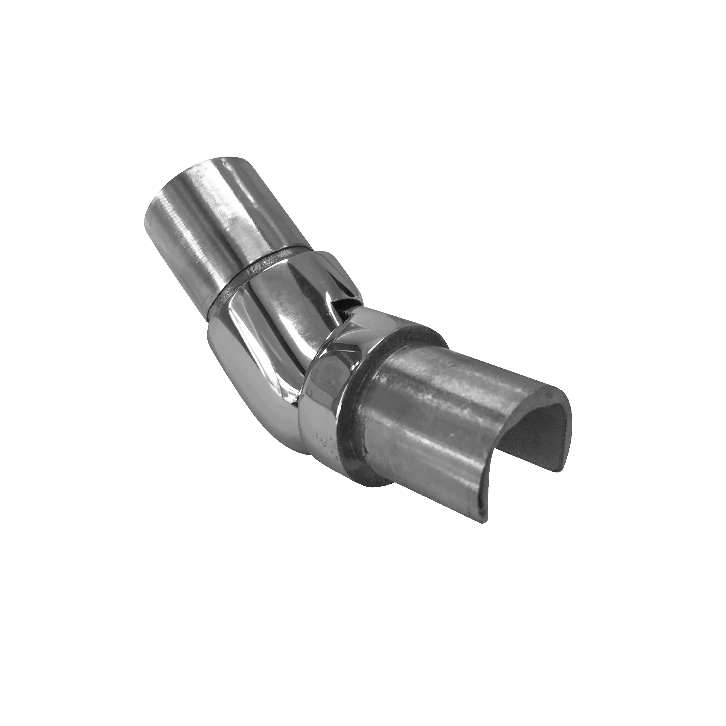 25mm Joiner Stainless Steel Vertical Adjustable - Polished