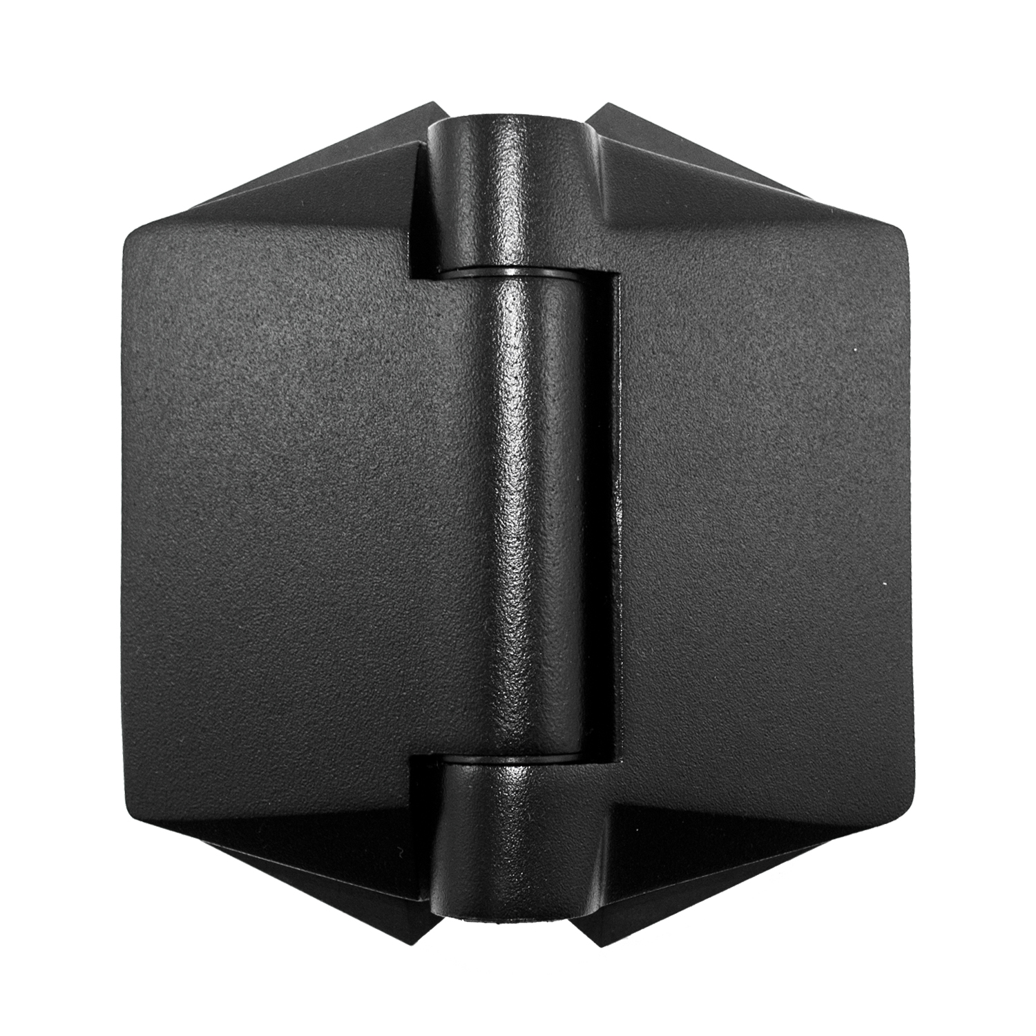 Polaris Glass-to-Glass Set (Soft Close Hinge)- Black