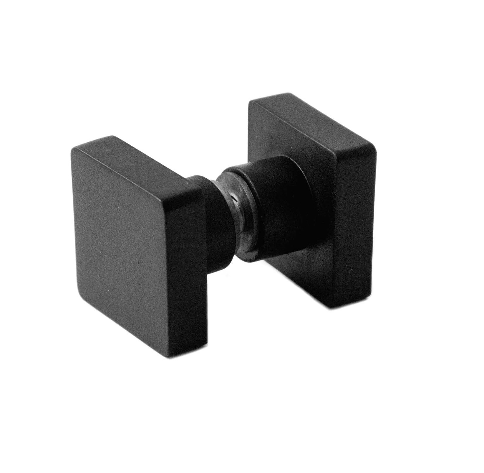 Knob Square Pull (Matte Black)