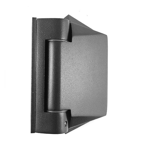 Polaris Glass-to-Wall Set (Soft Close Hinge)- Black