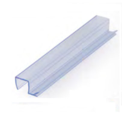 Water Seal Glass-to-Glass 90Deg - 5mm Gap