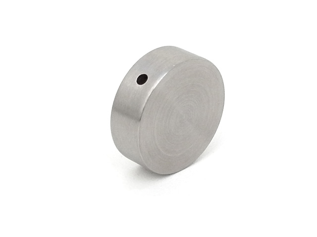 Glass Adaptor End Cap 32mm - Satin