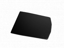 Glazing Channel End Cap - (Satin Black)