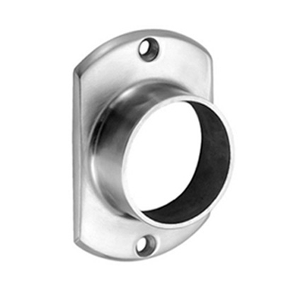 Wall Flange (Oblong) 316 Stainless Steel - Polished