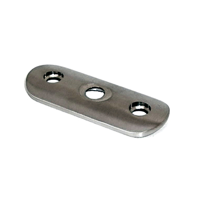 Handrail Mounting Saddle to suit  50mm Round Rail Stainless Steel - Satin