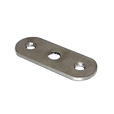 Handrail Mounting Saddle to suit Flat Surface Stainless Steel - Polished