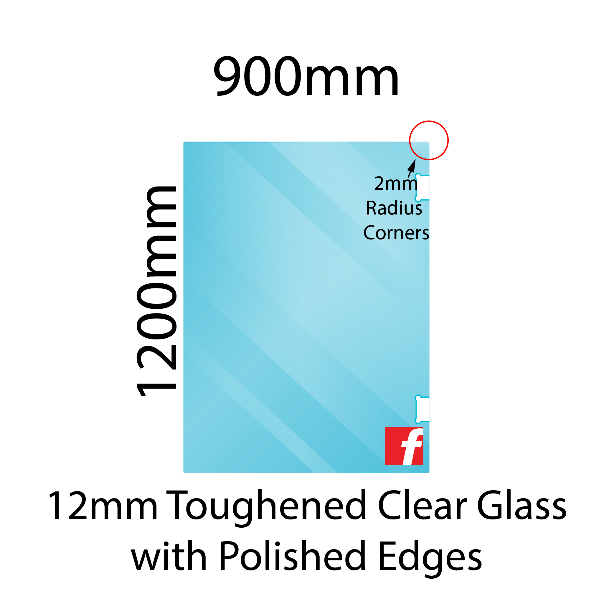 Hinge Panel (Atlantic/Polaris) 1200 x 900mm