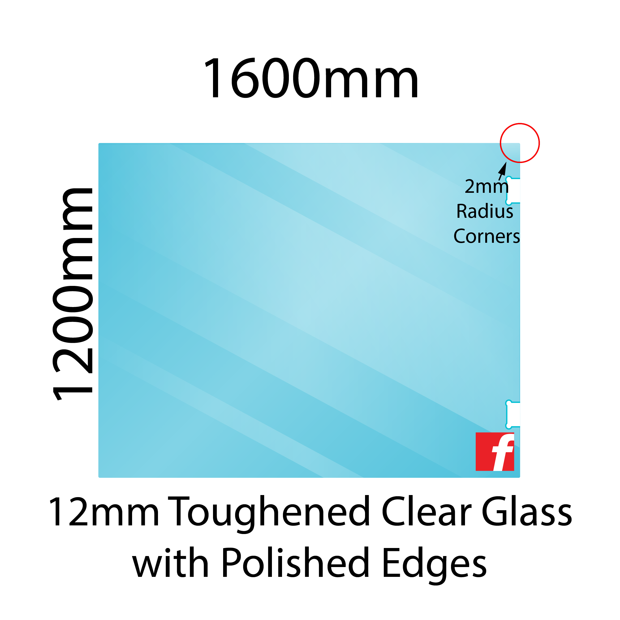 Hinge Panel (Atlantic/Polaris) 1200 x 1600mm
