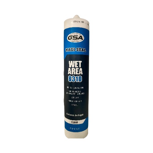 GSA S310 Wet Area Silicone Clear