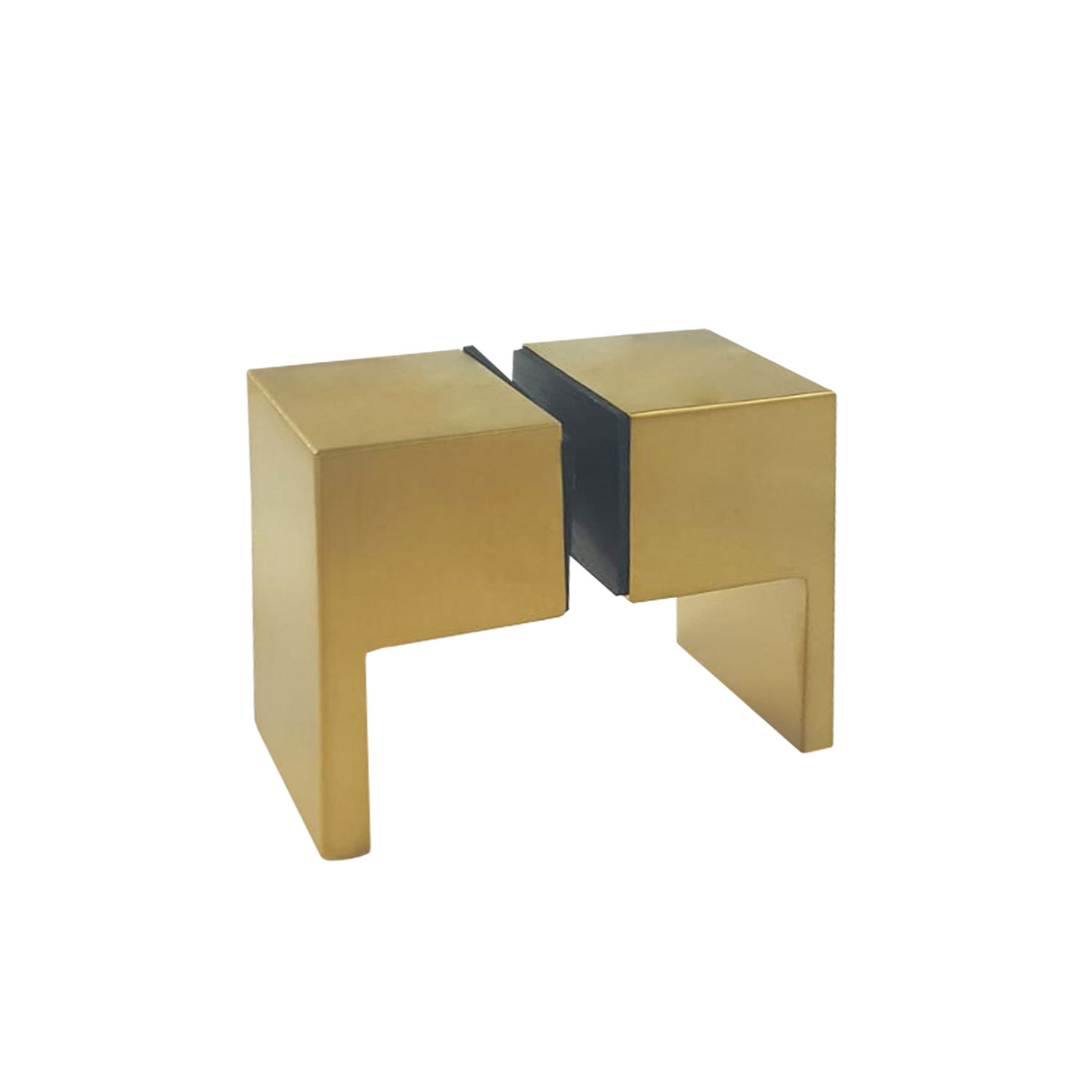 Knob Bottom Pull (Brushed Brass)